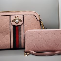 2PC Matching Purse & Wallet Set 