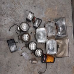 Box Of Miscellaneous Lights 