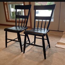 (2) Pair of Antique Chairs