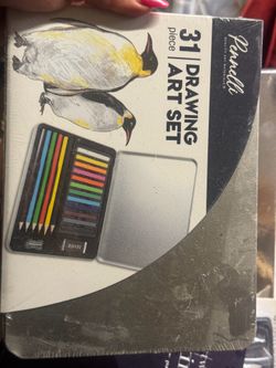 Drawling art set 31 pieces not opened