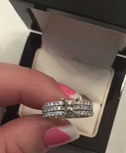 Certified Appraised Wedding Diamond Set