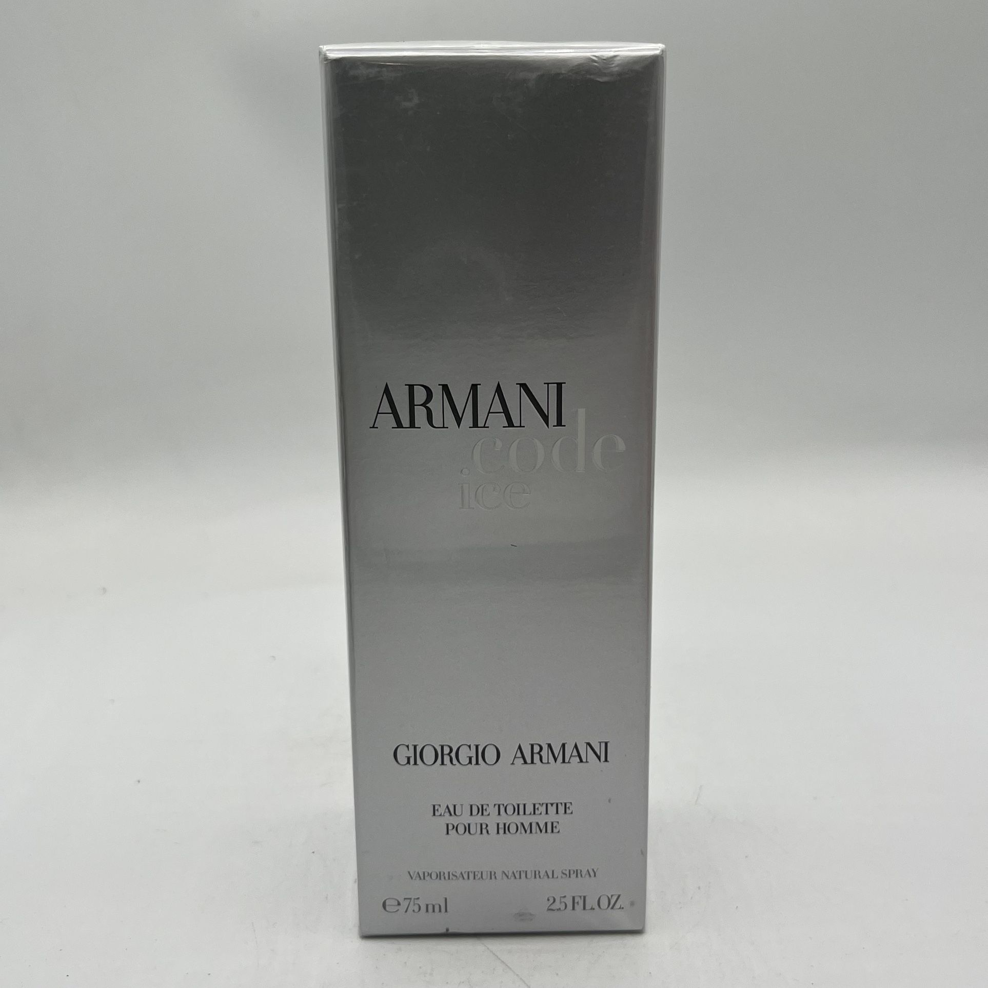 Armani Code Ice by Giorgio Armani EDT 2.5 oz 75 Ml New Sealed Box *2014 Formula*