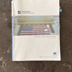 SIE Textbook - Training Consultants