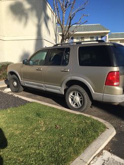 2002 Ford Explorer dmv bill of sale only
