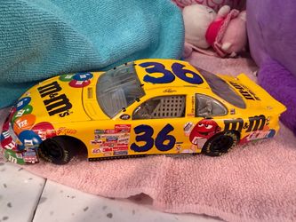 M&M's #36 NASCAR Pontiac Die-Cast Race Car