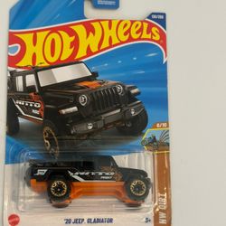 Hotwheel 20 Jeep Gladiator