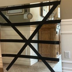 Free Frameless Bathroom Mirror