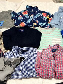 Size 5-6 boys shorts and shirts bundle