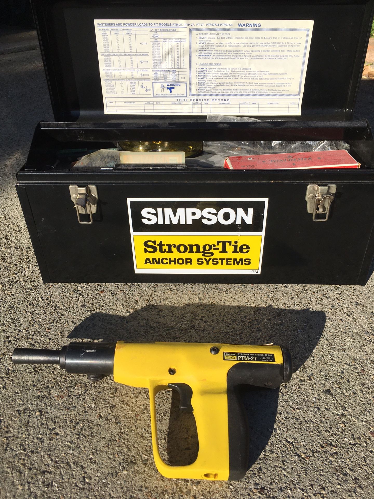 Simpson PTM 27 fastening Tool
