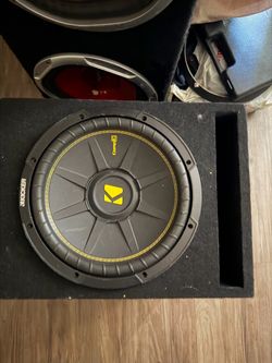 12 inch subwoofer