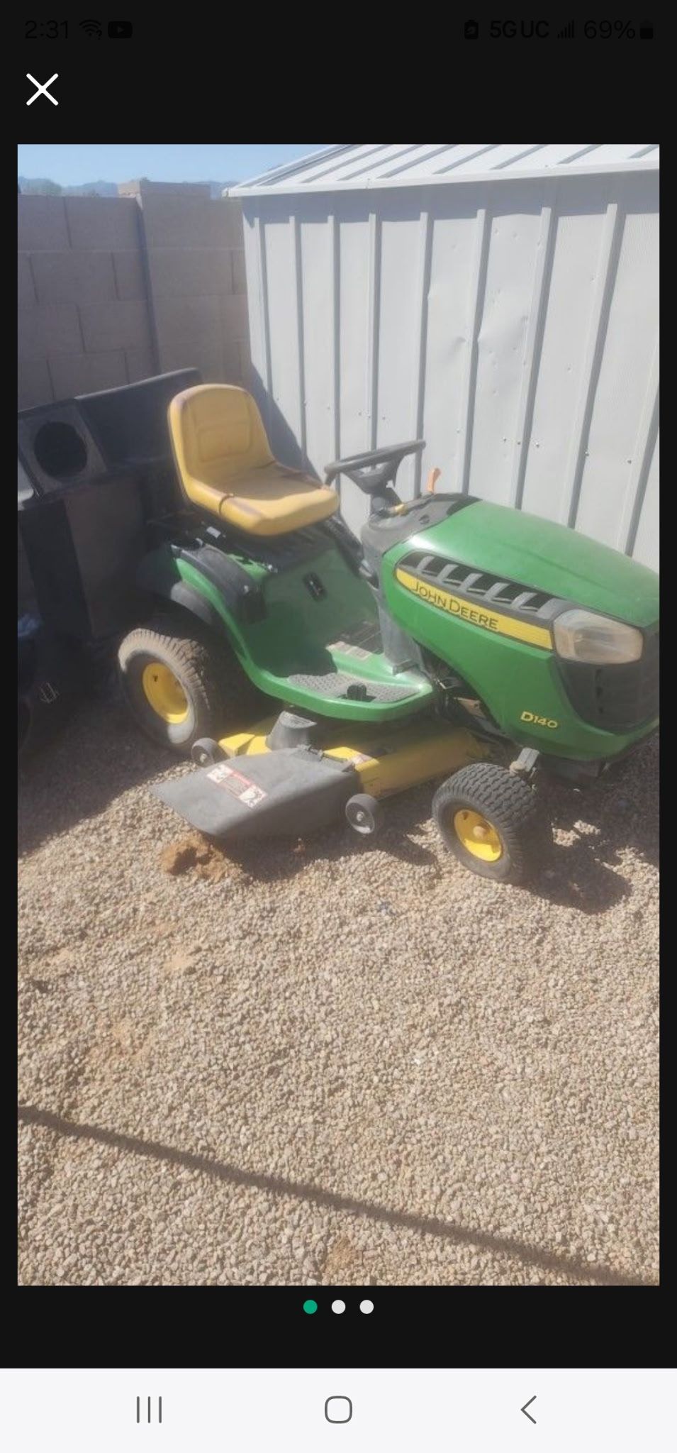 Riding Lawn Mower