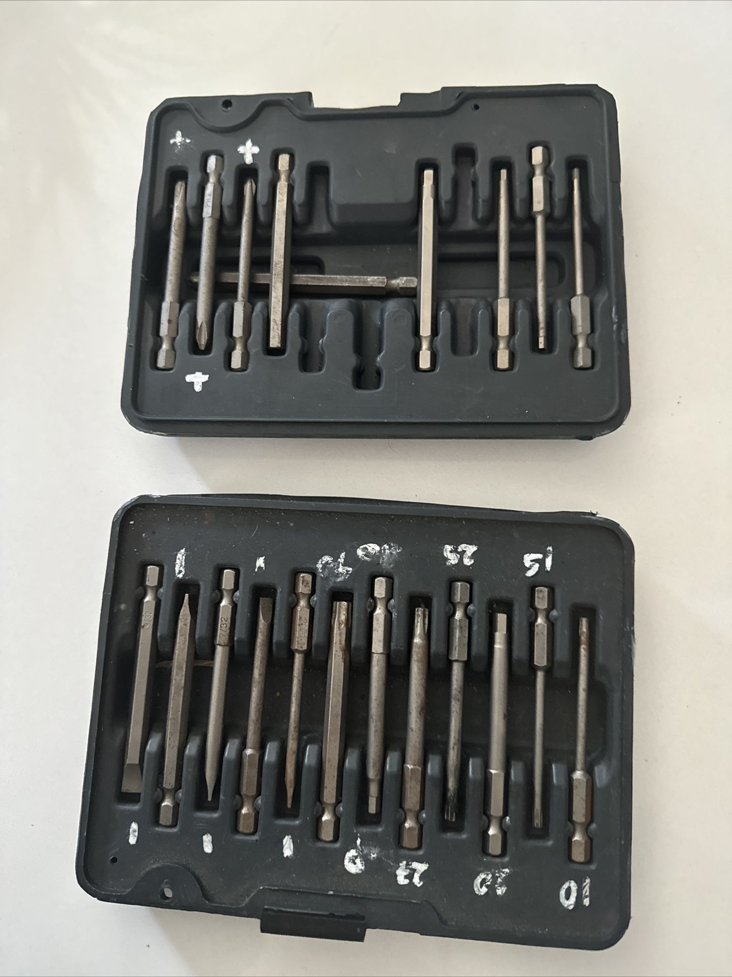 hex nut driver drill bit set