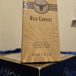 Avon Wild Country Eau De Cologne Spray for men 88 ml / 3 fl. oz. New in Box
