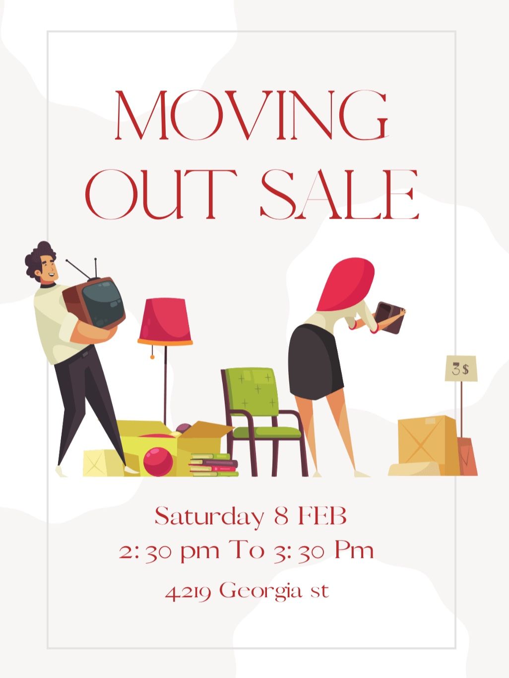 MOVING SALE β ART, DECOR, LAMPS & MORE! EVERYTHING MUST GO!