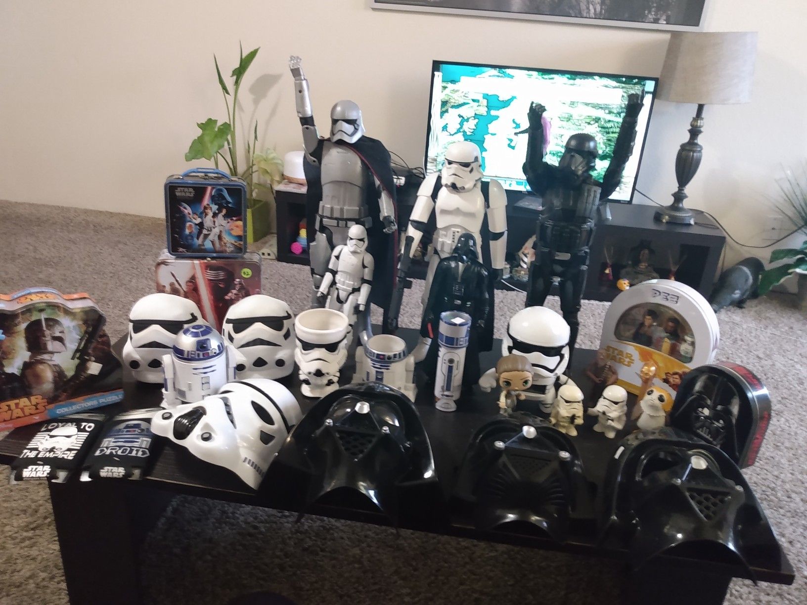 Star wars toy collection