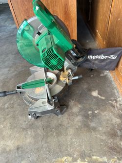 Metabo hpt miter saw