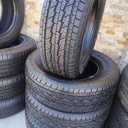 SET OF GENERAL GRABBER P255/70R17 