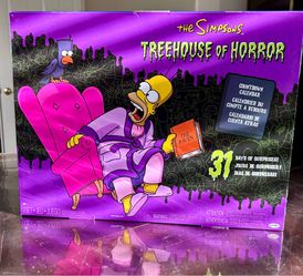 The Simpsons Treehouse of Horror Halloween Countdown Calendar