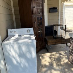 Dresser, Washer, Tables 