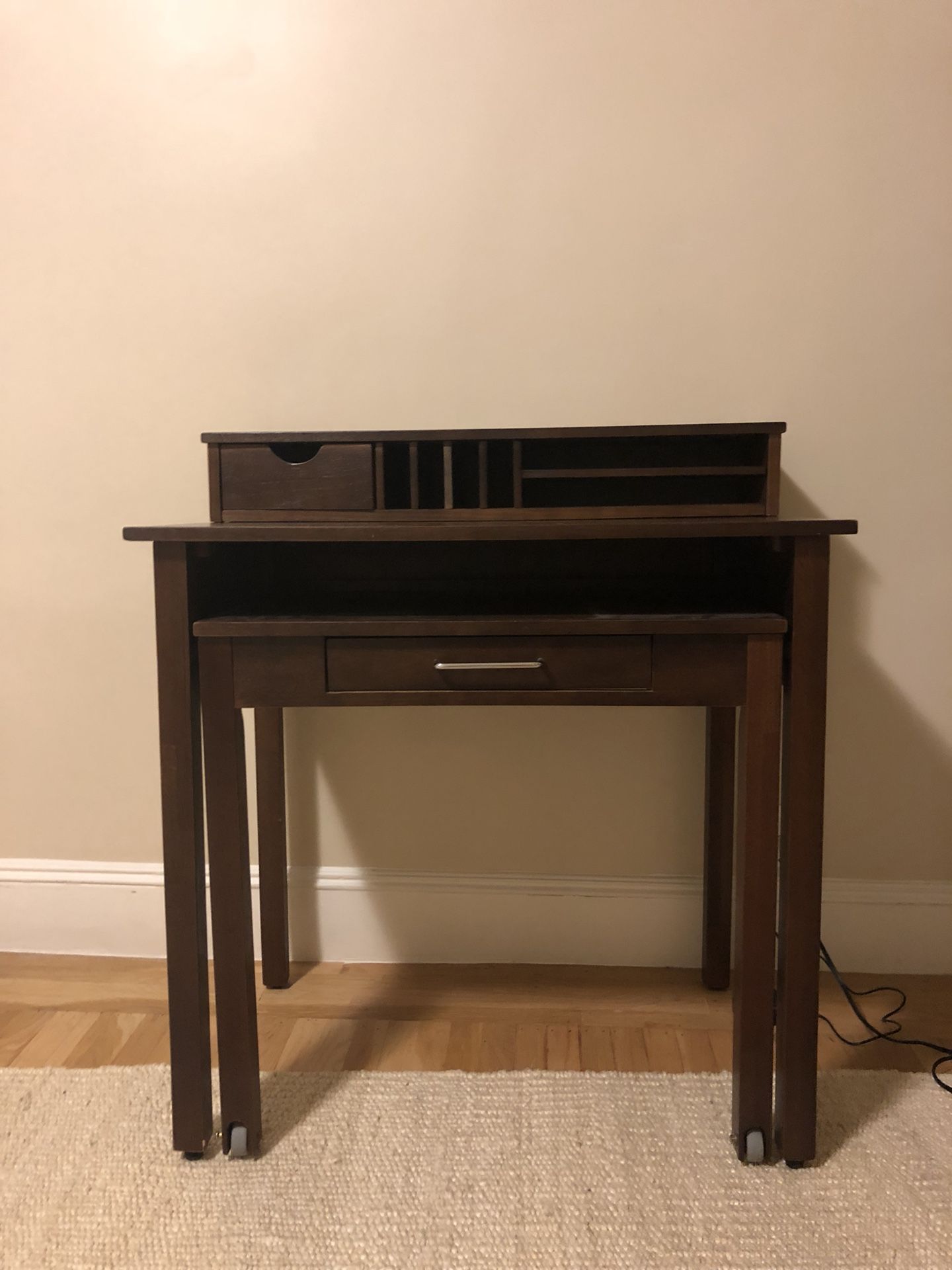 Unique Brown wood desk