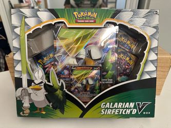 Pokémon Galarian Sirfetch’d V Box