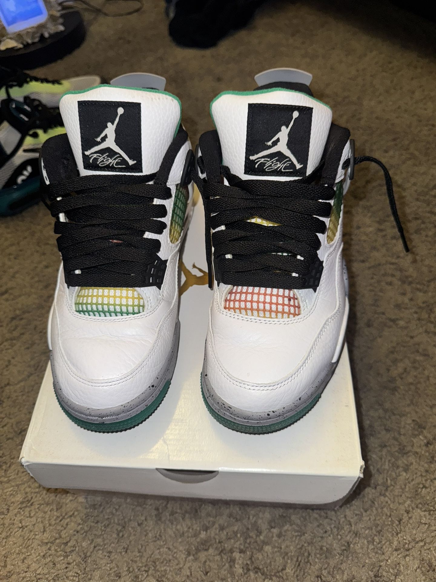 Jordan 4's Rasta