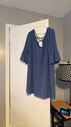 Blue 3x dress