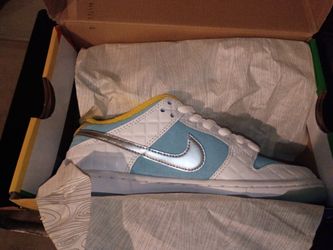 Nike SB Dunk Low Pro QS "FTC Lagoon Pulse" (2021) – Size Men's 5 / Women's 6.5 – DH7687-400