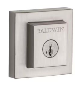 NEW Baldwin Square Deadbolt featuring SmartKey Security
