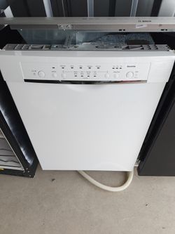 Bosch White Dishwasher