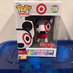 Funko POP Ad Icons Bullseye In Mickey Ears