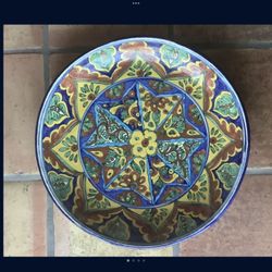 Perfect Talavera  Platter.     Mexico.   Kitchen Decor 