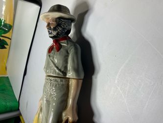 Vtg Jim beam empty decanter. Sold as is. No cracks