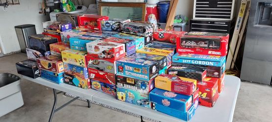 NASCAR diecast and programs