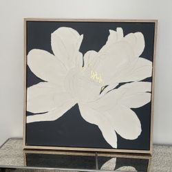 Elegant Floral Canvas Wall Art
