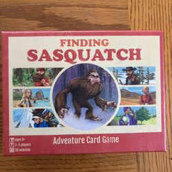 Finding Sasquatch Rare Vintage Board Game 