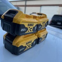 New DeWalt batteries