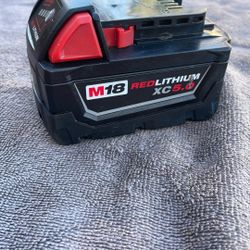 Milwaukee M 18  5.0xc Battery 