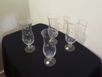 Princess House crystal glass cups
