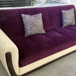 Istikbal Couch - storage space + throw pillows