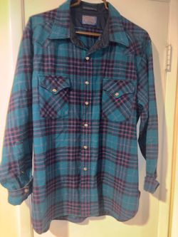 Vintage Pendleton with pearl snaps xl