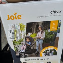 JOIE CHIVE SINGLE TO DOUBLE STROLLER