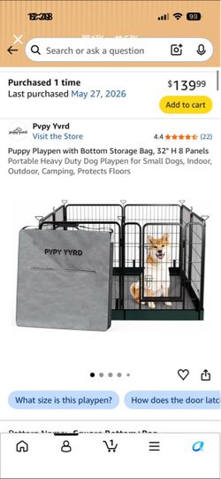 Dog cage