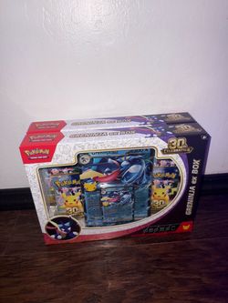 Pokemon 30th Celebration Greninja Ex Boxes