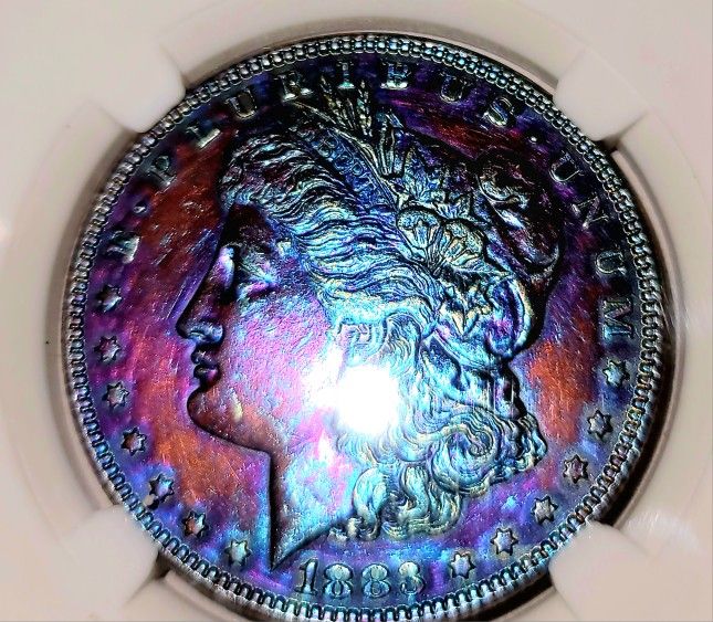 1883-P Morgan SILVER Dollar MS64