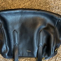 Fossil Navy Blue Hand Bag