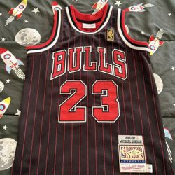 Michael Jordan Mitchell And Ness 96-97 Boys Sz 8