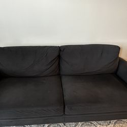 Dark Grey Couch 3 Seater