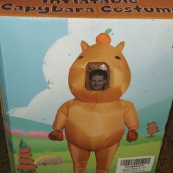 Halloween Costume - Inflatable Capybara