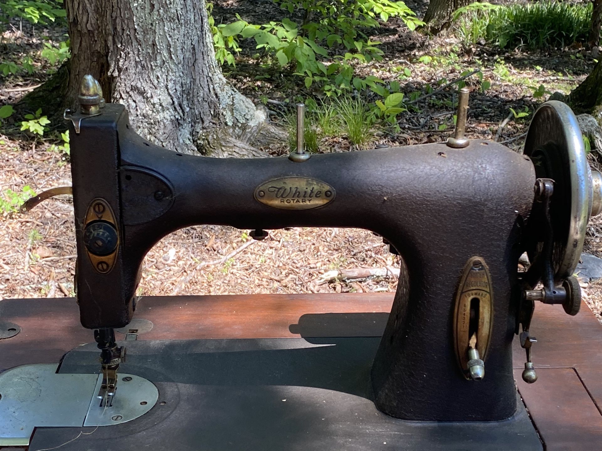 Antique sewing machine